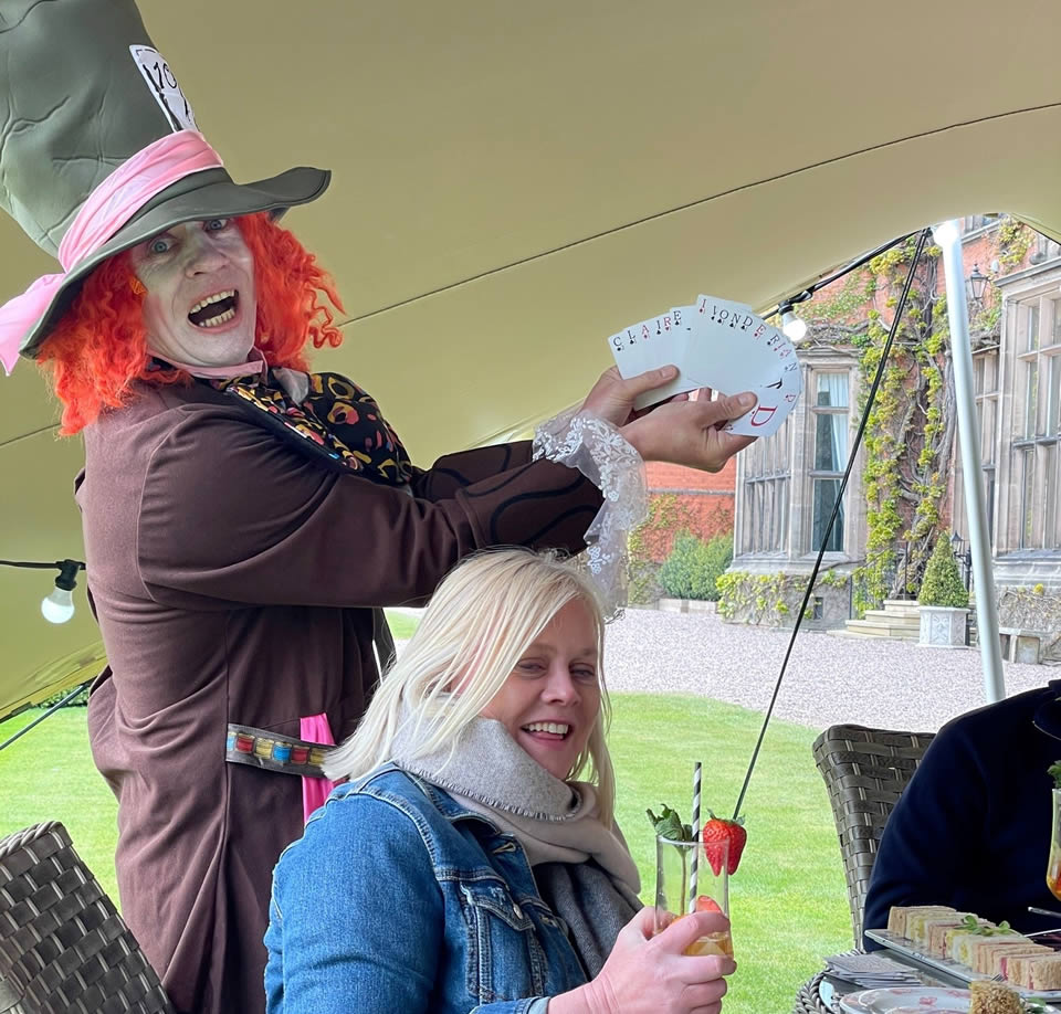 mad hatter magician for hire